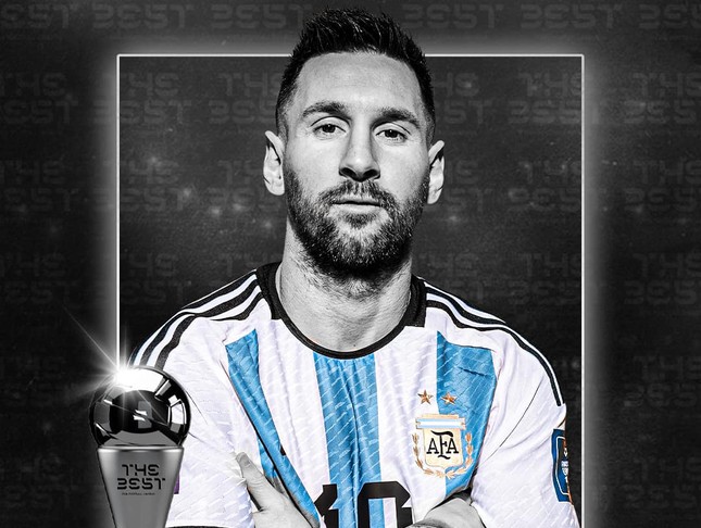 Messi vượt mặt Haaland, già nh giải The Best 2023
