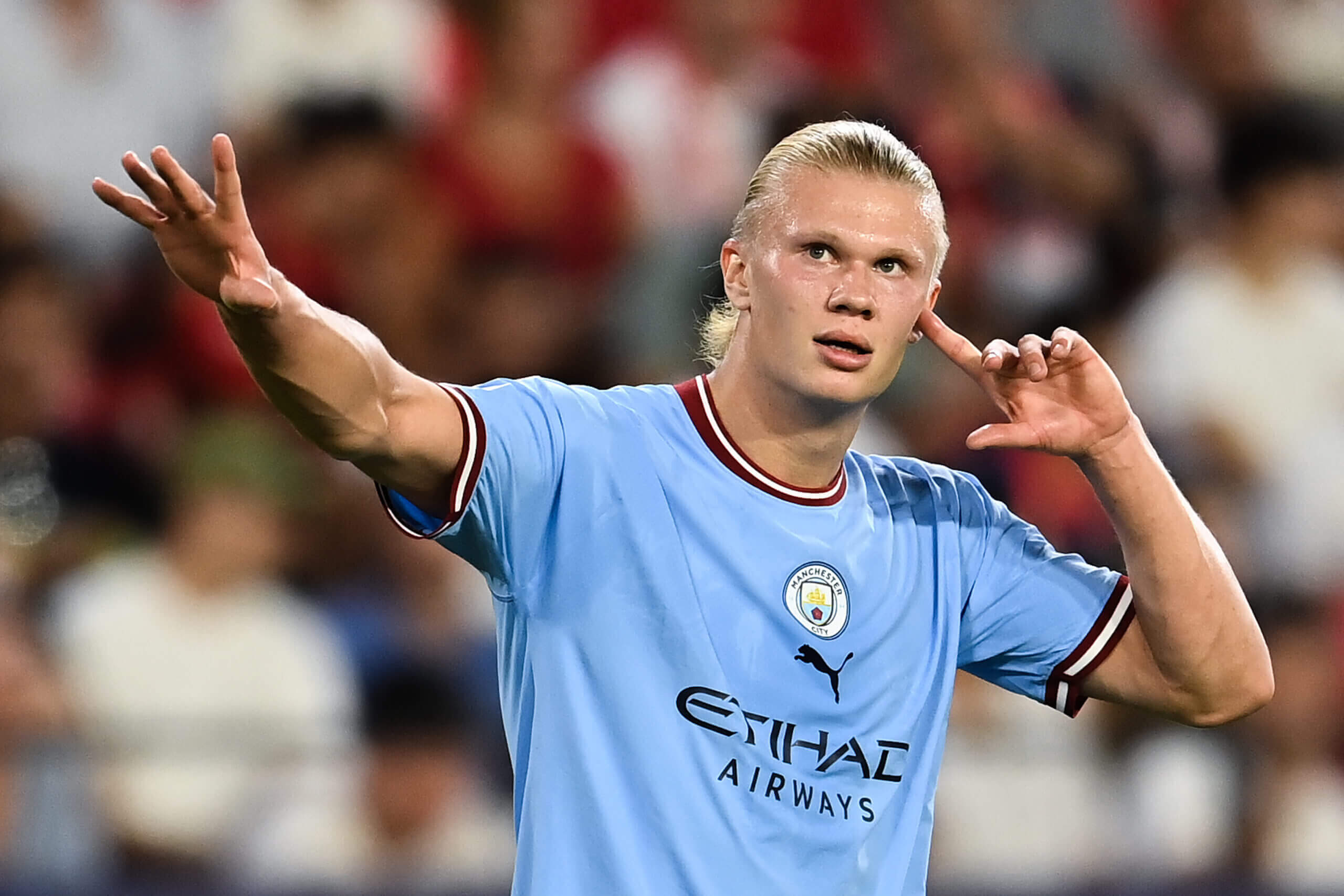 Haaland tịt ngòi cả 7 trận chung kết của Man City